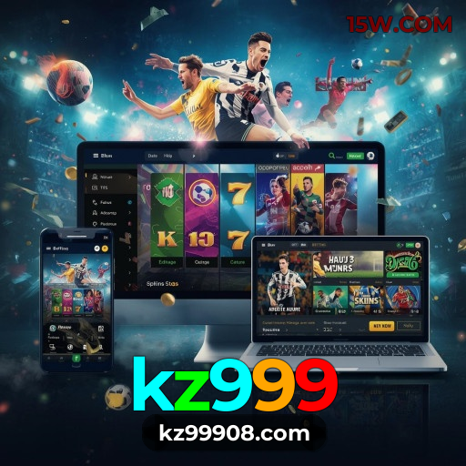 Apostas esportivas na kz999 — ilustração editorial